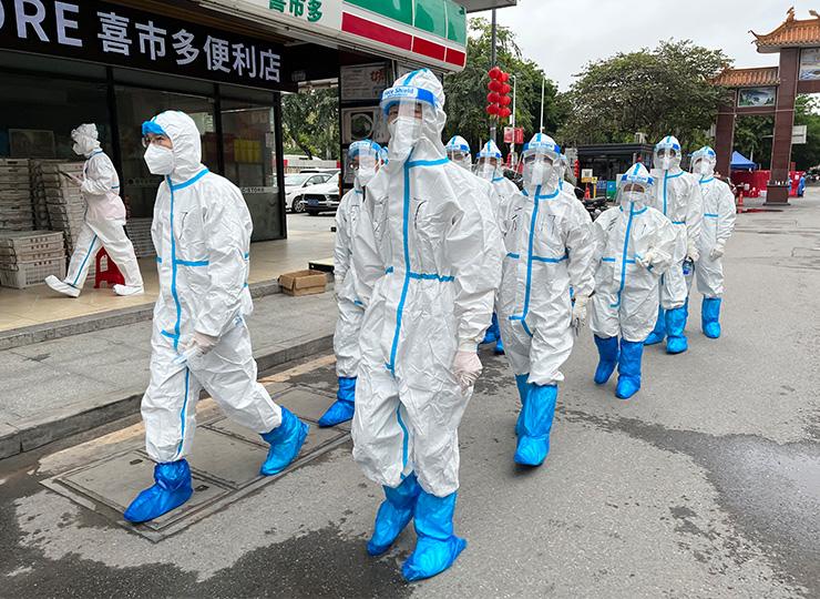 集团党员助力广州疫情封控区，筑牢抗疫“长城”